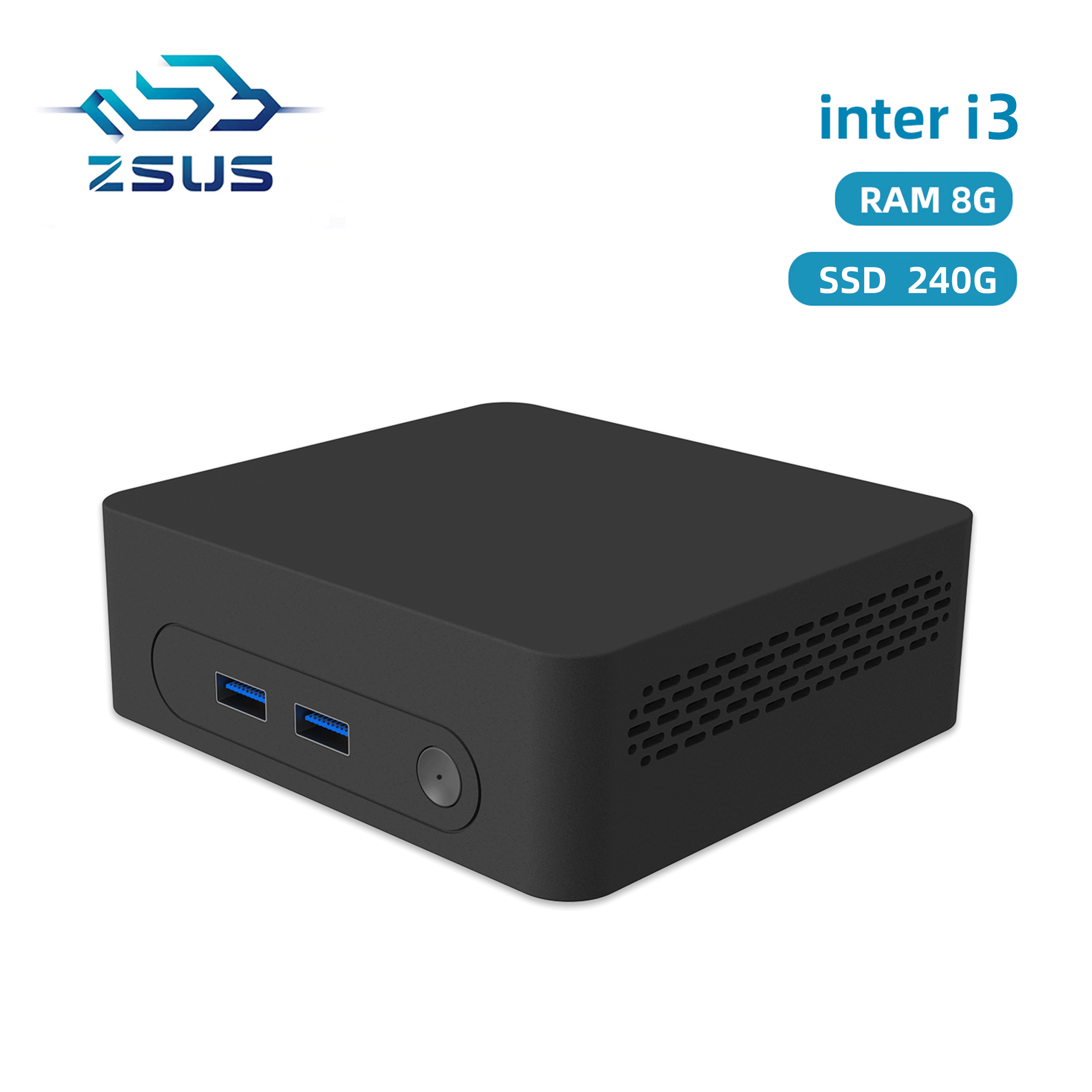 Pc Gaming I3 - ZSUS i3 i5 i7 Mini PC