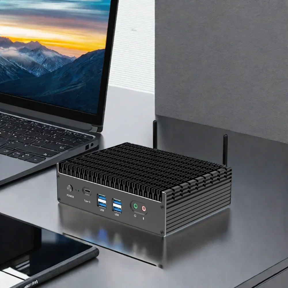 Pc Gaming I3 - NEW Fanless Mini Gaming PC Barebone