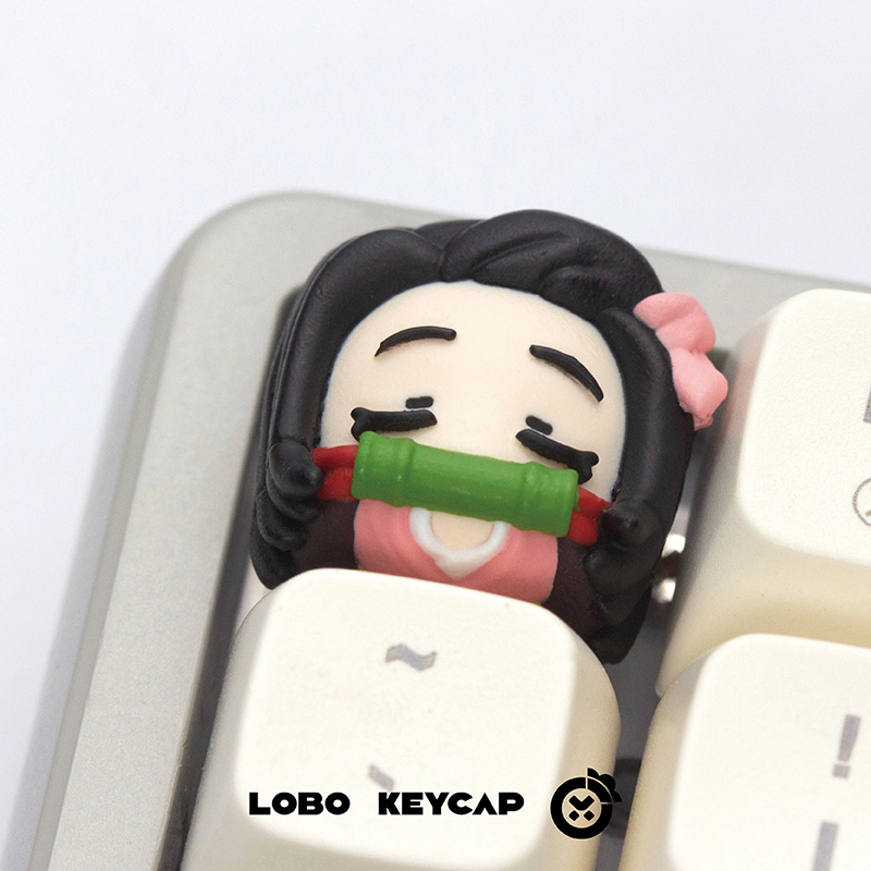 Custom Keycaps - Anime Demon Slayer Kamado Nezuko Series