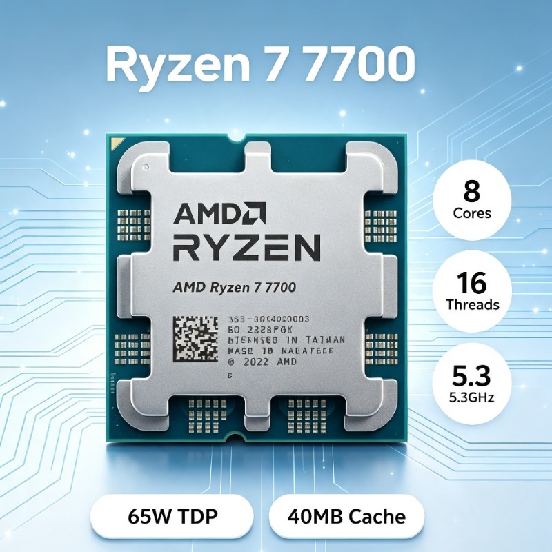 Pc Gaming Ryzen 7 - AM5 Slot Gaming Desktop CPU AMD