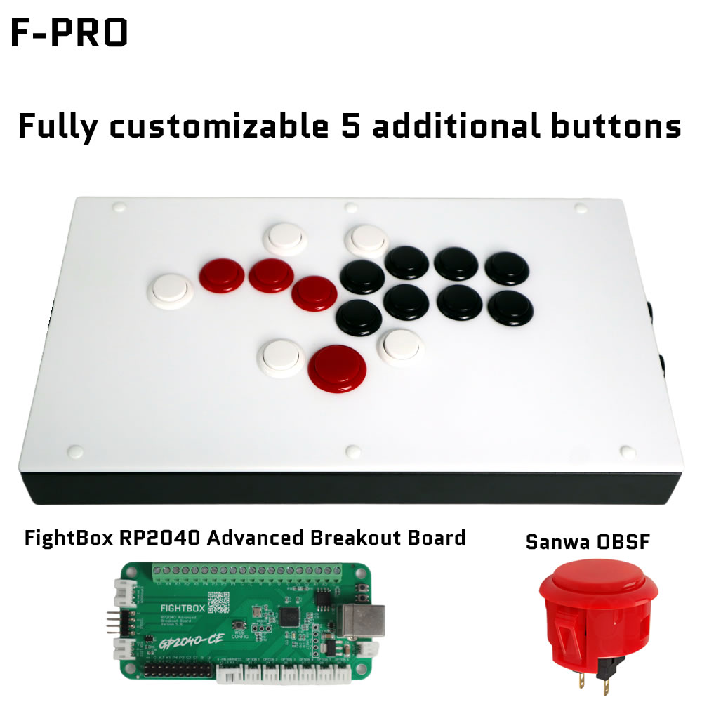 Joystick Pc Gaming - FightBox F-PRO All Button Leverless Arcade