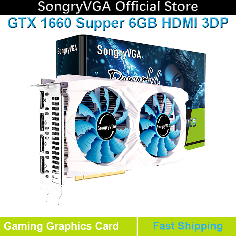 Pc Gaming Gtx 1660 Super - SongryVGA GTX 1660 Super Gaming Graphics