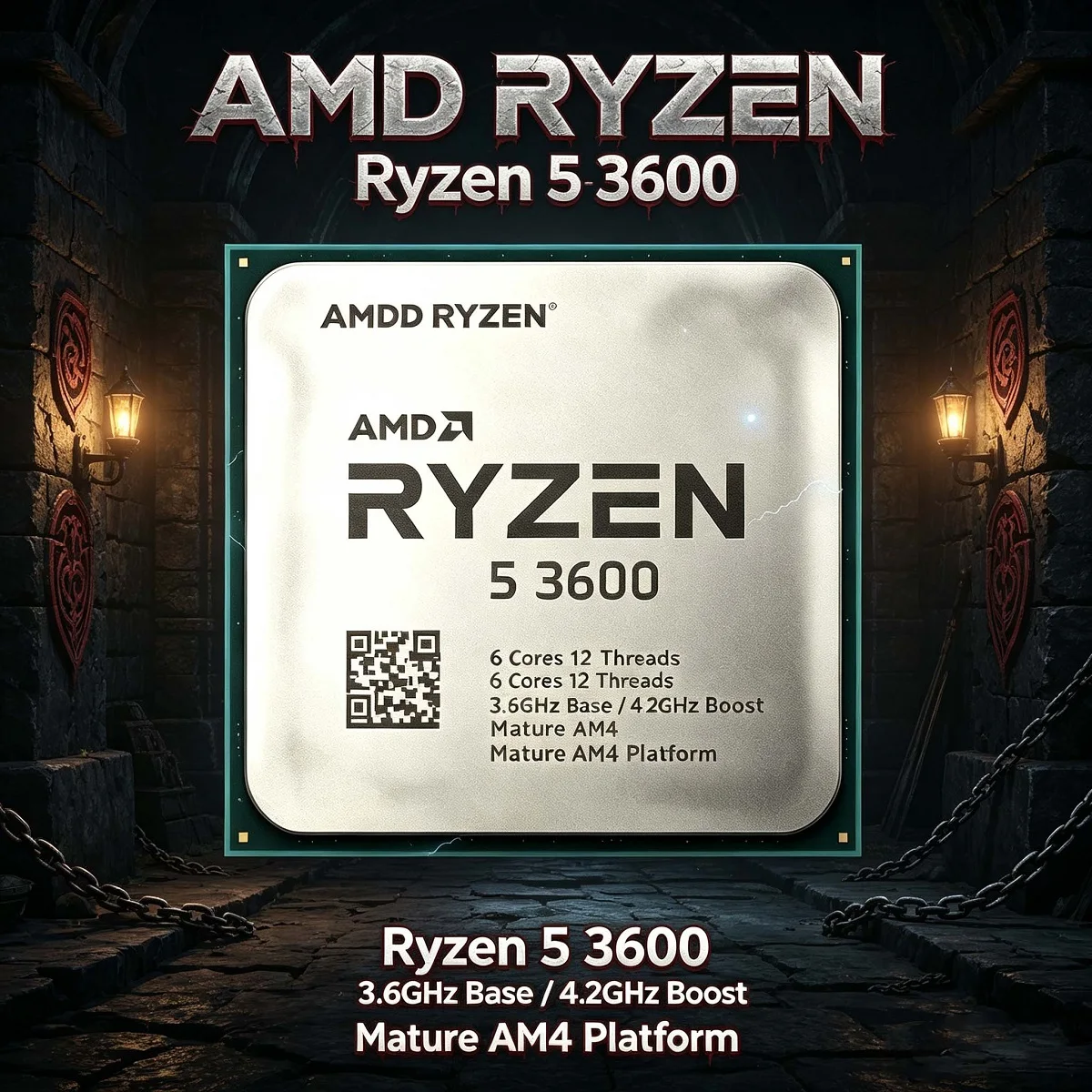 AMD Ryzen 5 2600 16MB L3 Cache - Pc Gaming Amd Ryzen 5 review and price