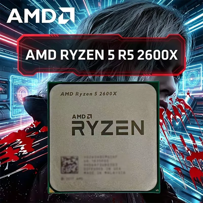 AMD R5 2600X 12nm Unboxed Proc - Pc Gaming Amd Ryzen 5 review and price