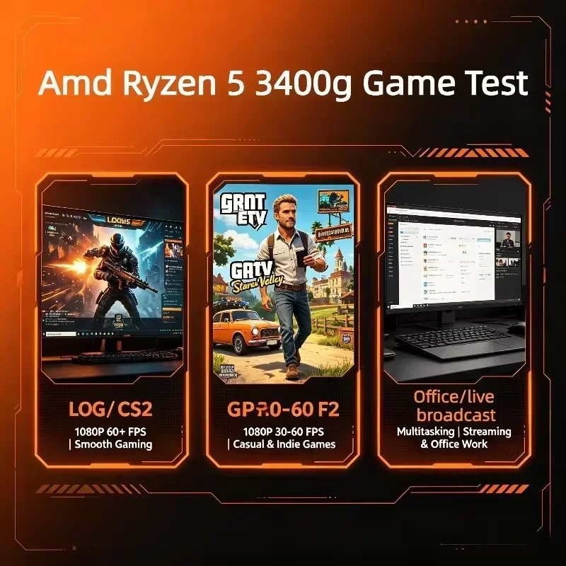 AMD Ryzen 5 3400G R5 3400G CPU - Pc Gaming Amd Ryzen 5 review and price