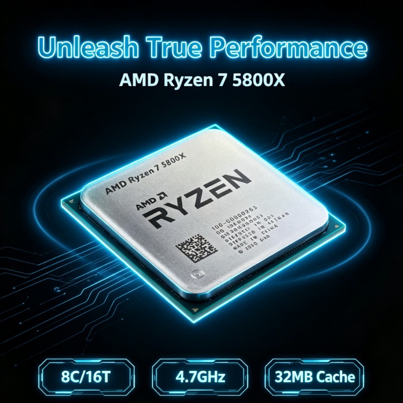 R7 5800X Desktop CPU Max Boost - Pc Gaming Desktop review and price