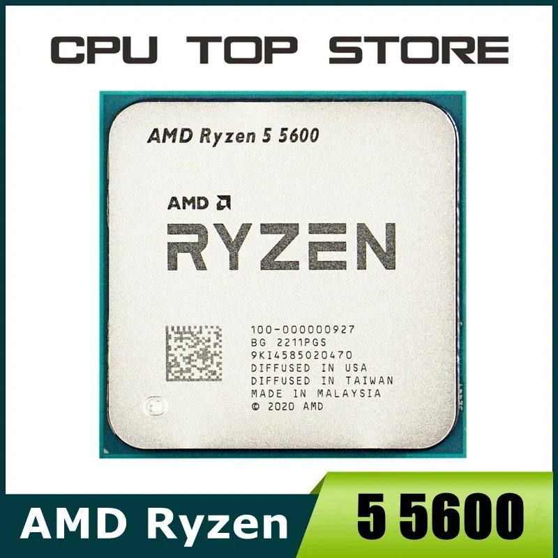 AMD Ryzen 5 5600 LGA AM4 Deskt - Pc Gaming Amd Ryzen 5 review and price