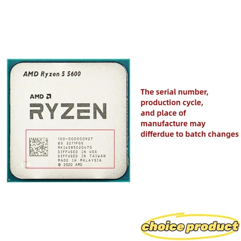 AMD Ryzen 5 5600 LGA AM4 Deskt - Pc Gaming Amd Ryzen 5 review and price