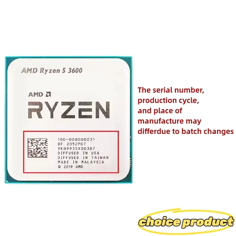 AMD Ryzen 5 3600 R5 3600 Deskt - Pc Gaming Amd Ryzen 5 review and price