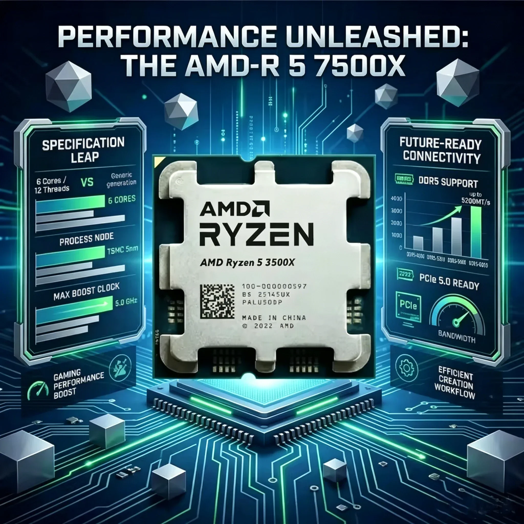AMD Ryzen 5 3500X R5 3500X CPU - Pc Gaming Amd Ryzen 5 review and price