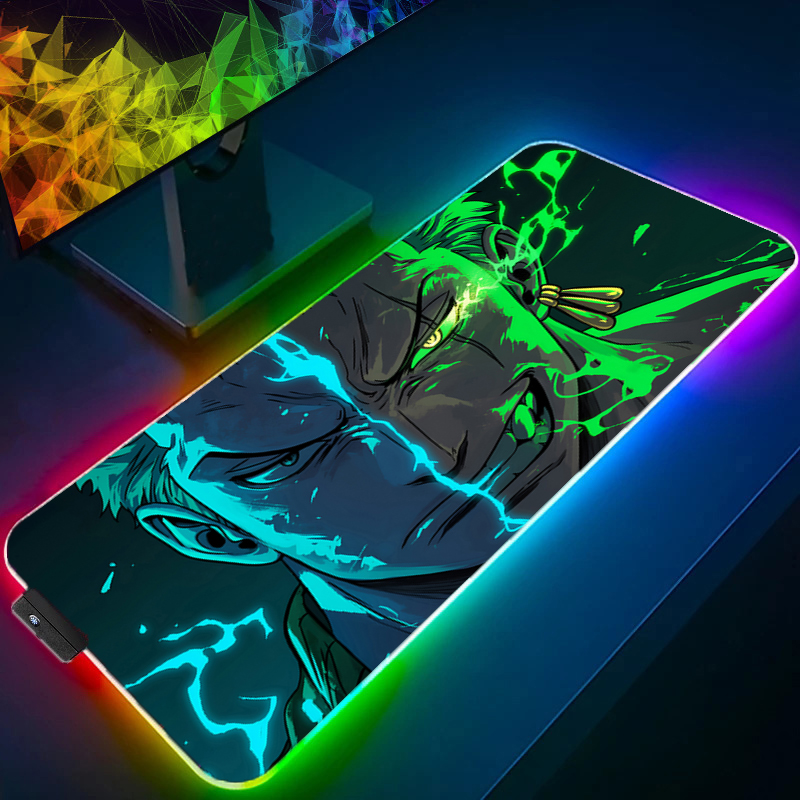 ONE PIECE Zoro Mouse Pad RGB G - Pc Gaming Set review and price