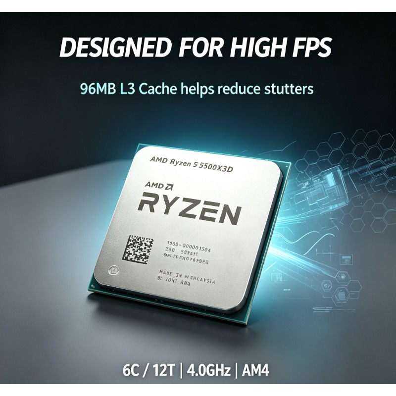AMD Ryzen 5 5500X3D DIY Gaming - Pc Gaming Amd Ryzen 5 review and price