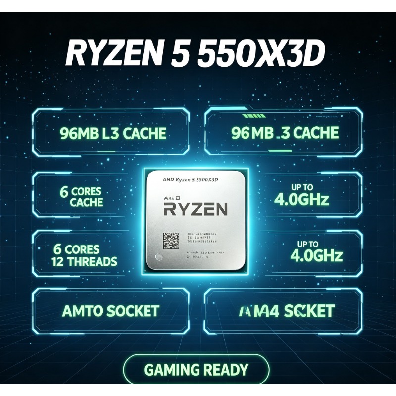 AMD Ryzen 5 5500X3D DIY Gaming - Pc Gaming Amd Ryzen 5 review and price