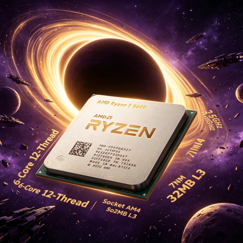 Ryzen 5 5600 6-Core 12-Thread  - Pc Gaming Amd Ryzen 5 review and price