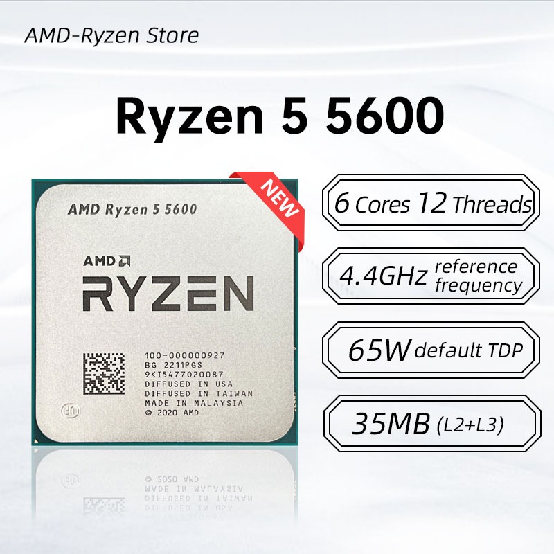 Ryzen 5 5600 6-Core 12-Thread  - Pc Gaming Amd Ryzen 5 review and price
