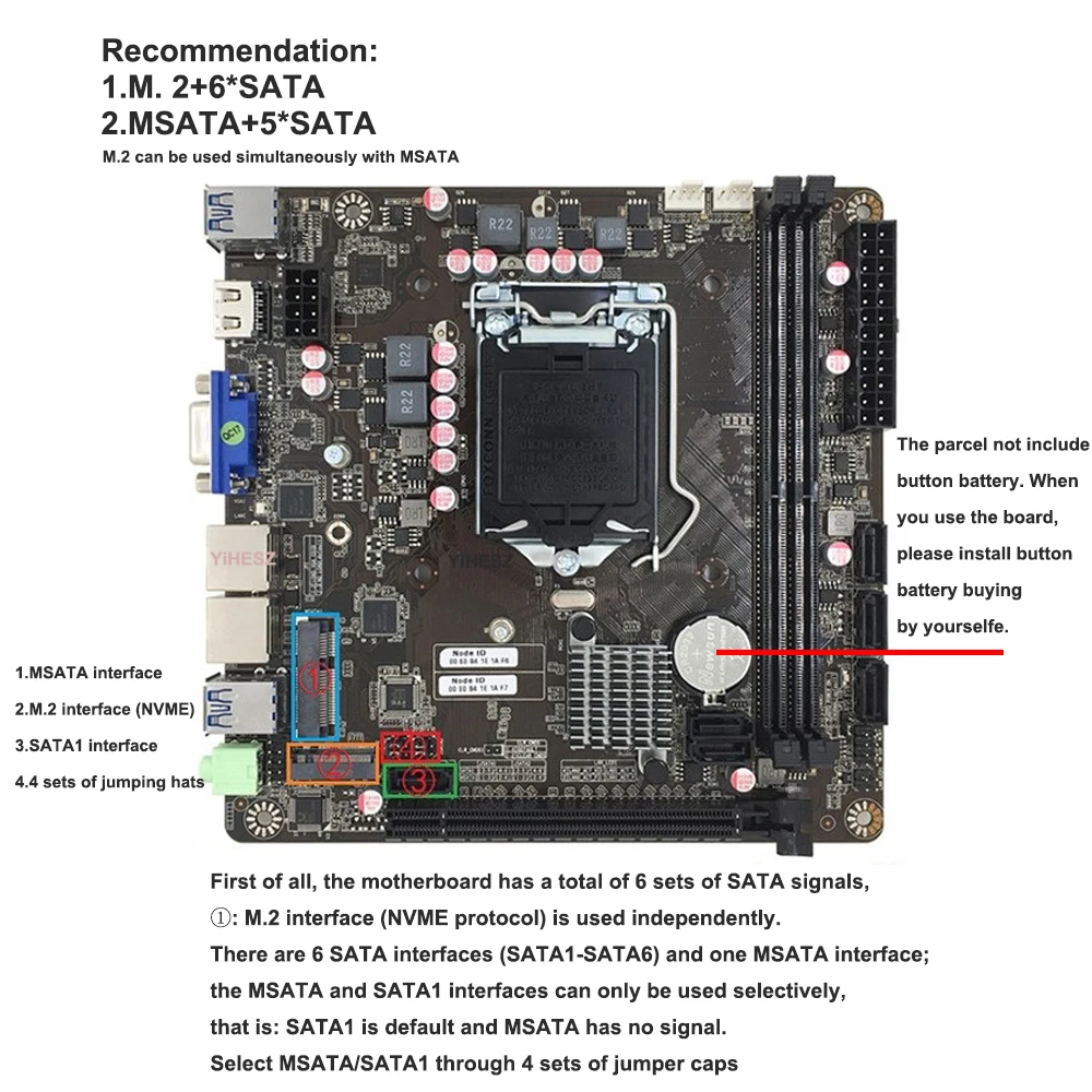 B365 Mini-ITX Motherboard LGA  - Pc Gaming I3 review and price