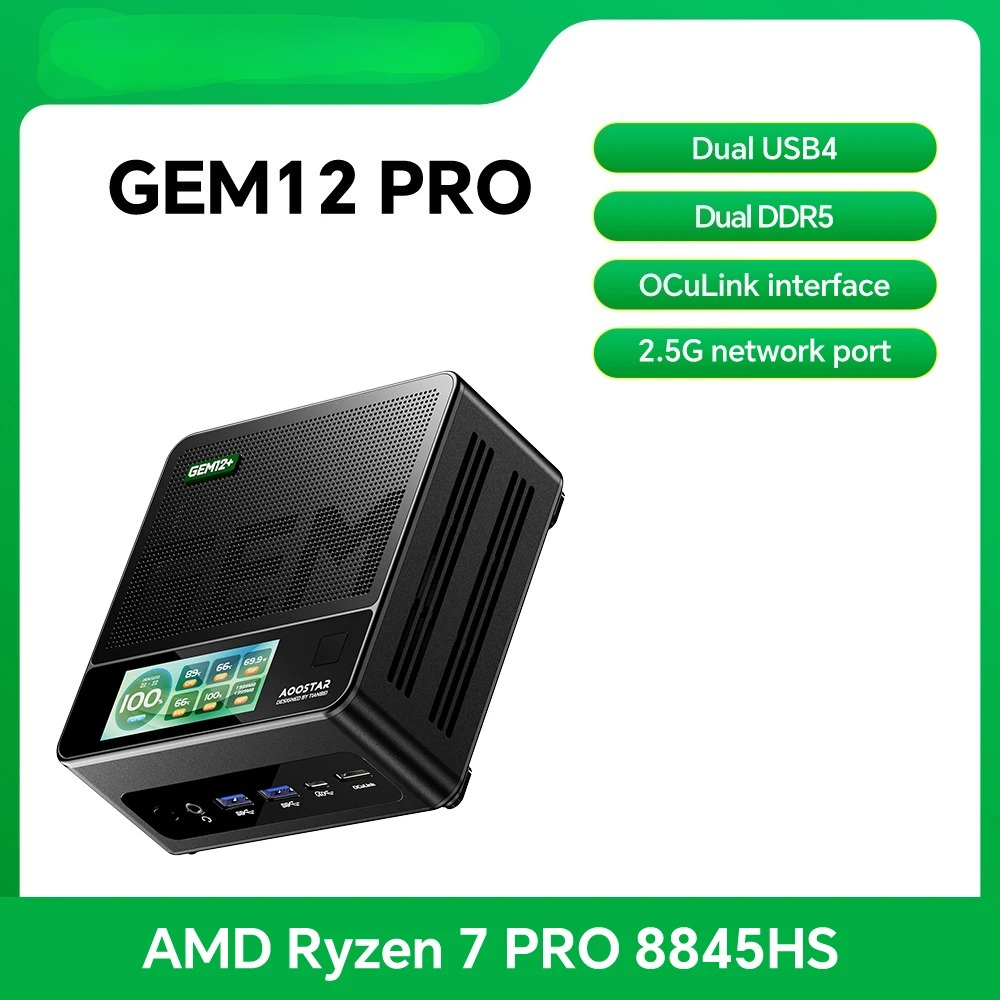 GEM12 Pro Mini PC Ryzen 7 PRO  - Pc Gaming Ryzen 7 review and price