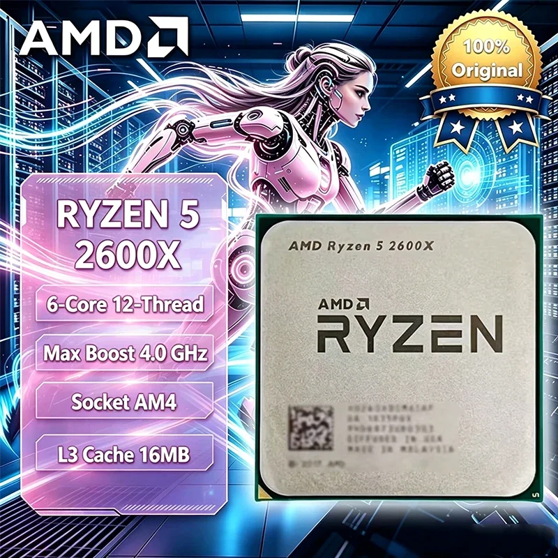 AMD R5 2600X 12nm AM4 Desktop  - Pc Gaming Desktop review and price