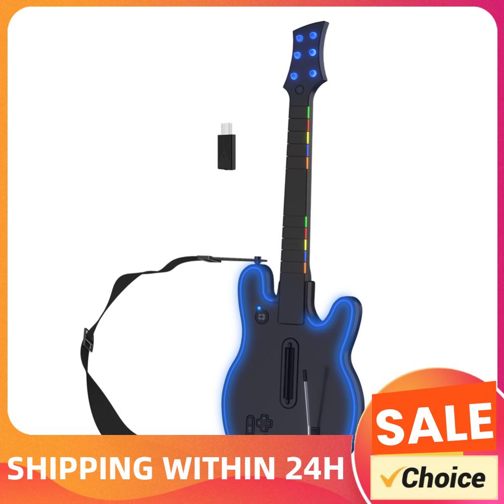 Wireless Guitar Controller 2.4 - Joystick Pc Gaming review and price