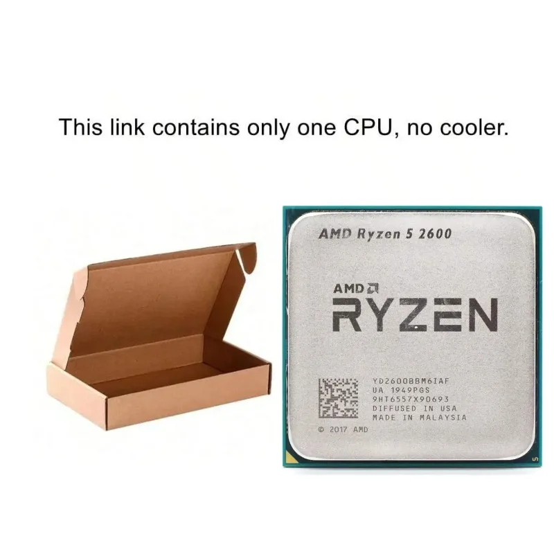 AMD Ryzen5 2600 AM4 Interface  - Pc Gaming Desktop review and price